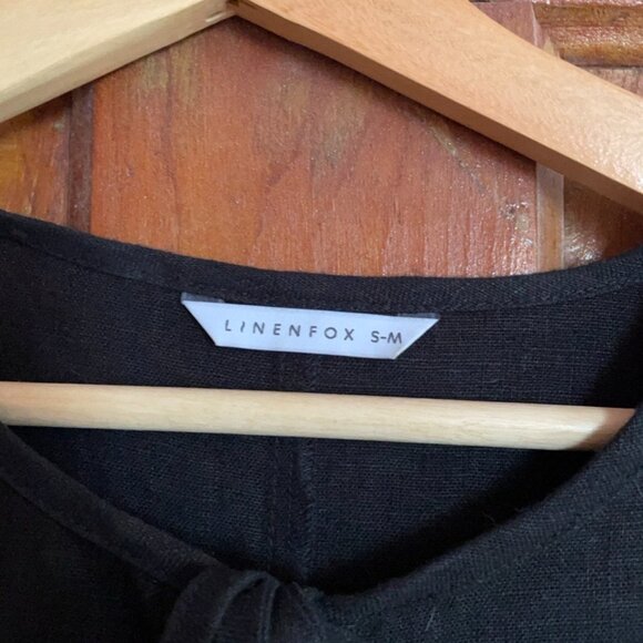 Black Cara Linenfox Dress - Picture 6 of 6